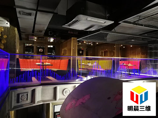 簡約不簡單的激光內(nèi)雕玻璃護(hù)欄